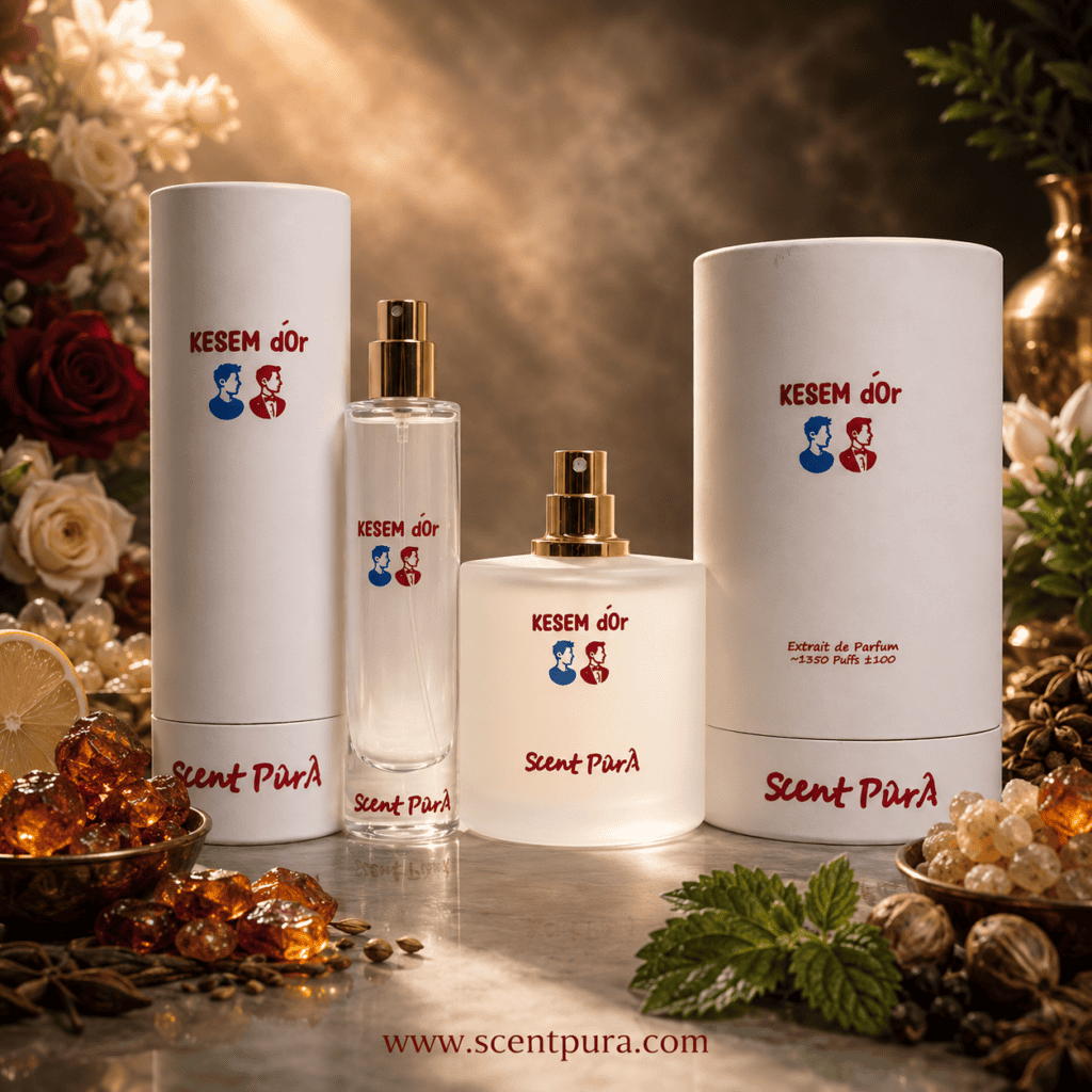 Kesem d’Or extrait de parfum — spicy rose fragrance by Scent PûrÂ