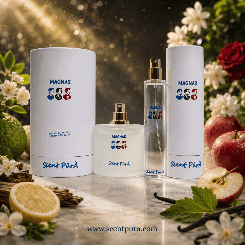 Magnes extrait de parfum — fresh woody fragrance by Scent PûrÂ