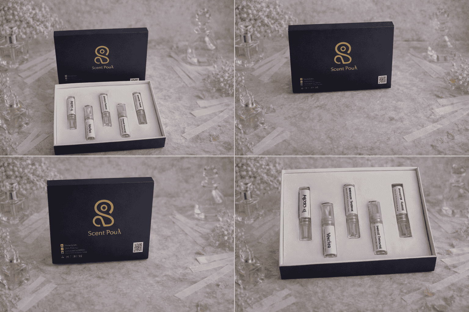 Build Your Own Tester Box (5 Perfumes) — perfume tester box from Scent PûrÂ