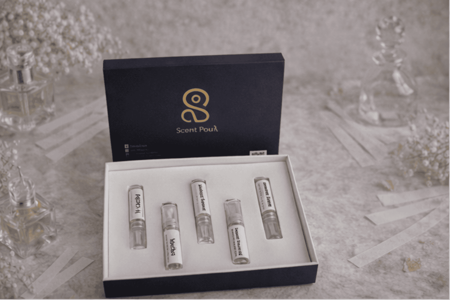 Iconic Man, Istotny & More Premium Perfumes — perfume tester box from Scent PûrÂ